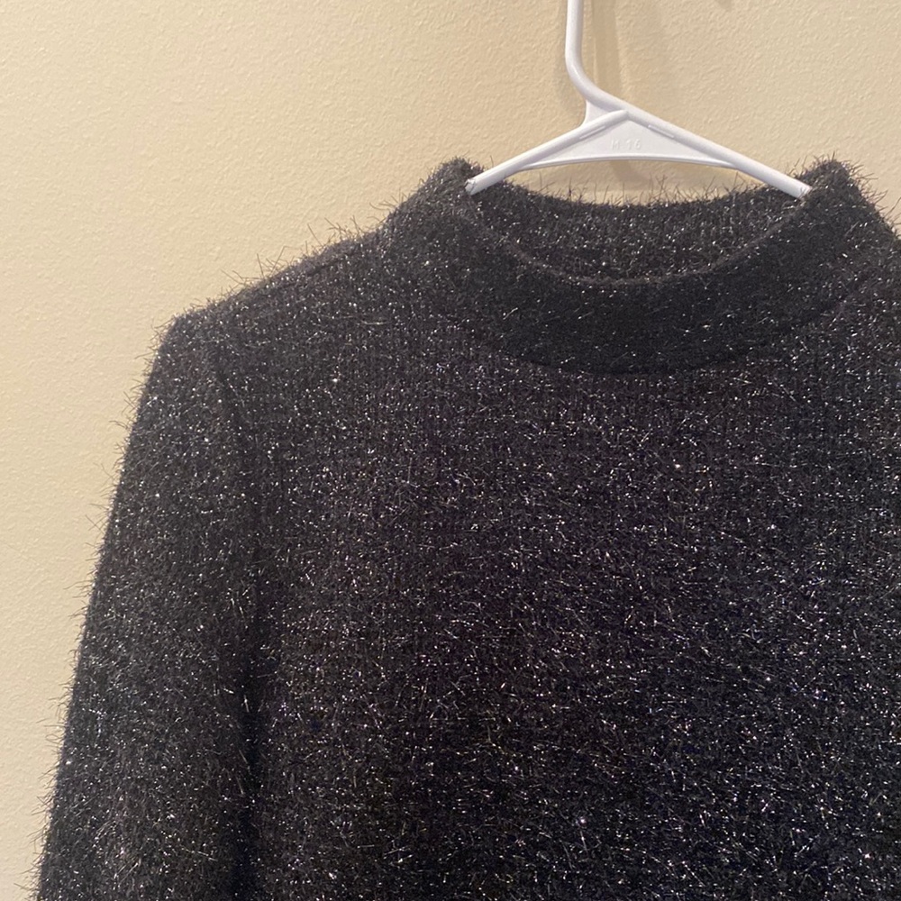 black sparkly long sleeve🖤✨ Size S